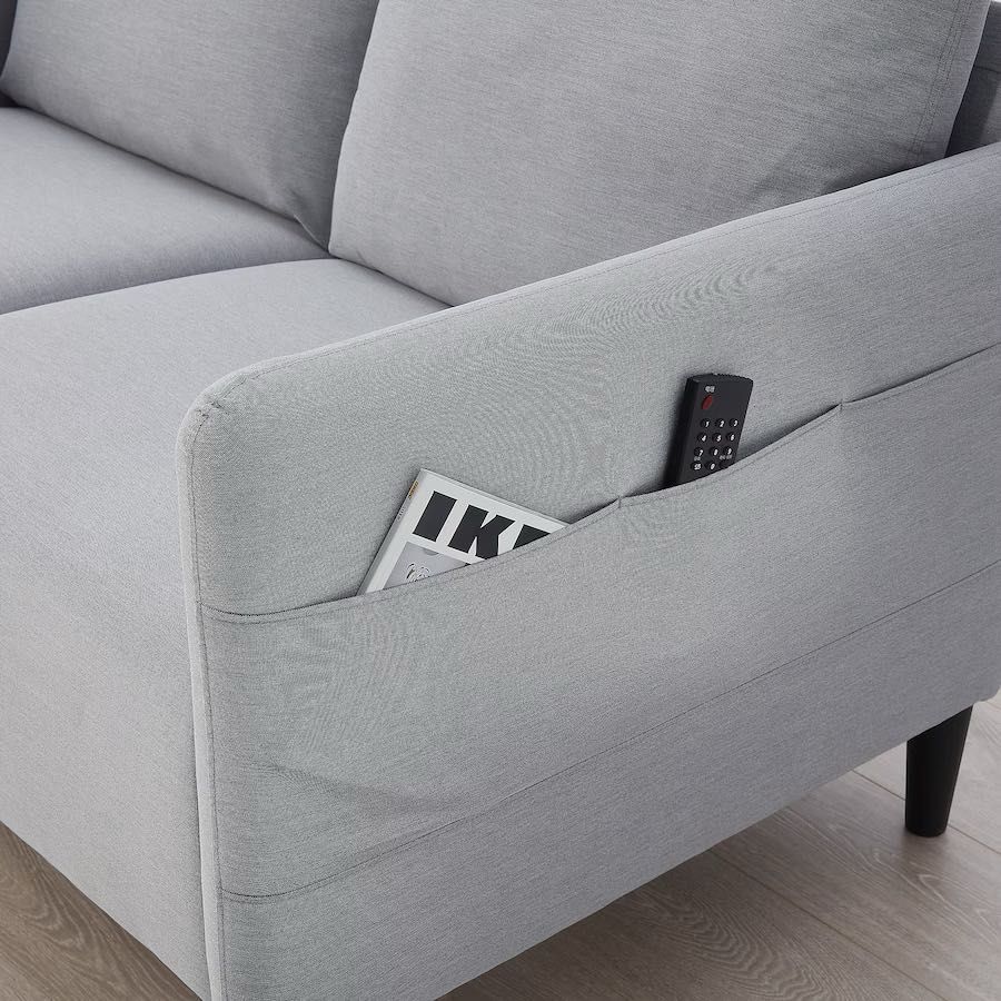 Sofá 2 lugares - Ikea Angersby cinzento