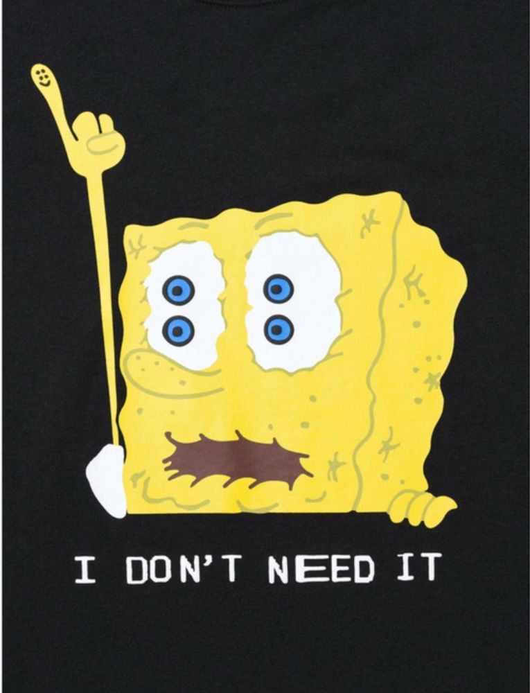 Футболка р.М Uniglo T-shirt SpongeBob SgurePants Cactus Plant Flea