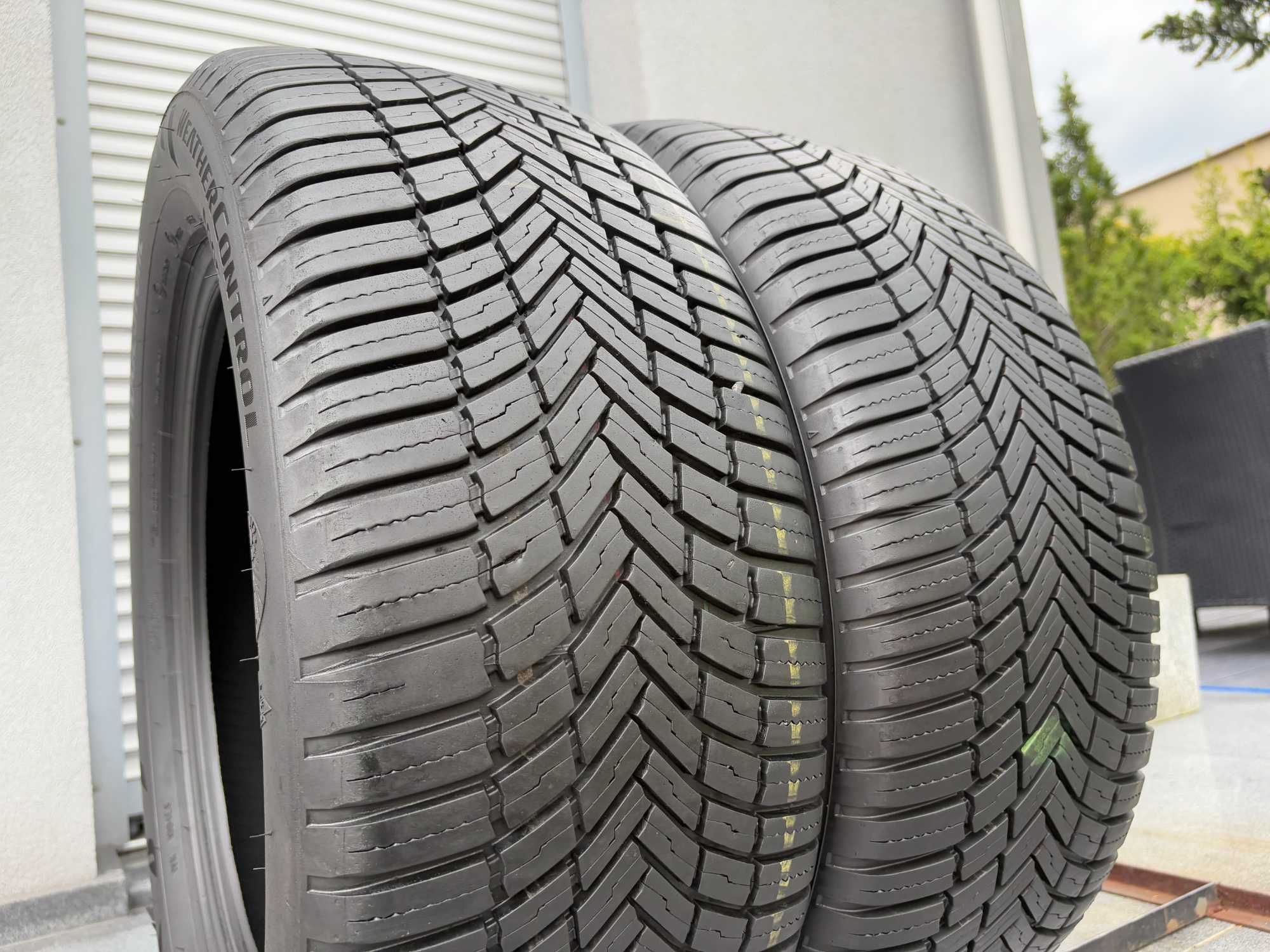 2szt całoroczne 235/55R17 Bridgestone 6,8mm 2024r świetny stan! 4S192
