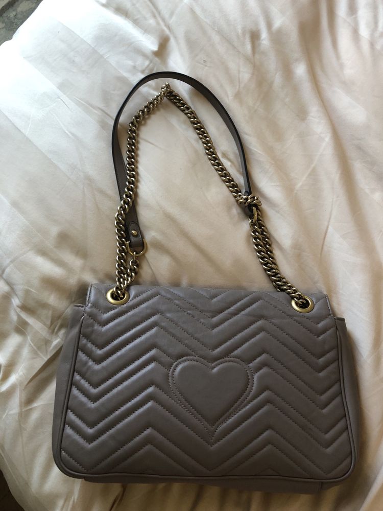 Mala Gucci Bege GG shoulder bag