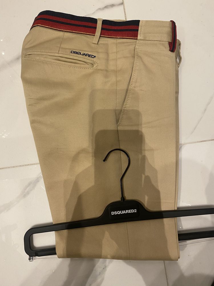 Dsquared2 spodnie męskie chinosy IT46