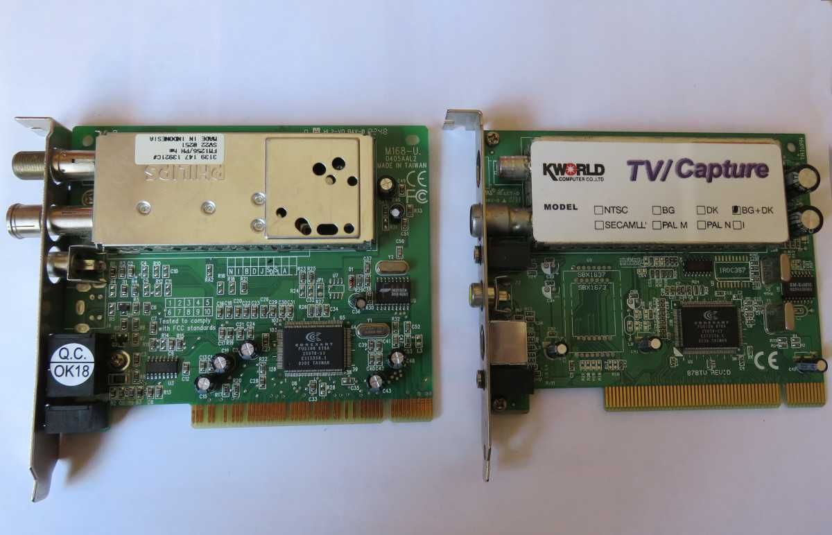 TV-тюнеры KWorld KW-TV878RF-PRO и AVerMedia AVerTV Go Series