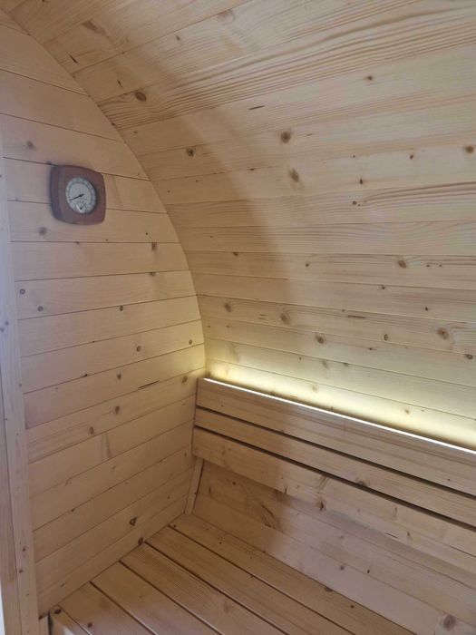 Sauna ogrodowa Beczka PREMIUM M1