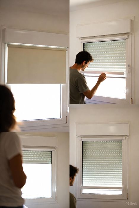 Reparação e instalação de estores Preços baixos fins de semana e feria