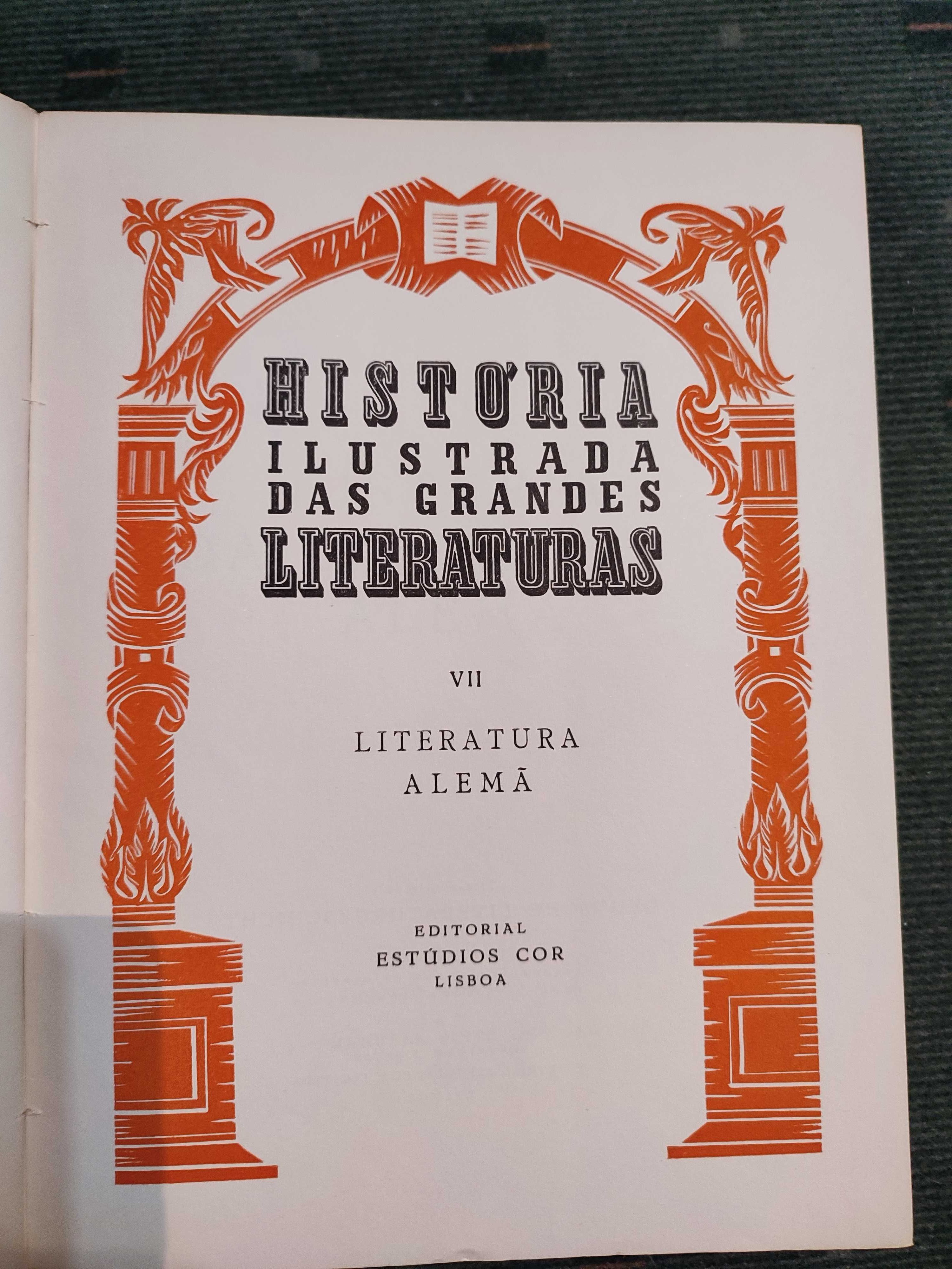 História Ilustrada das Grandes Literaturas - Literatura Alemã