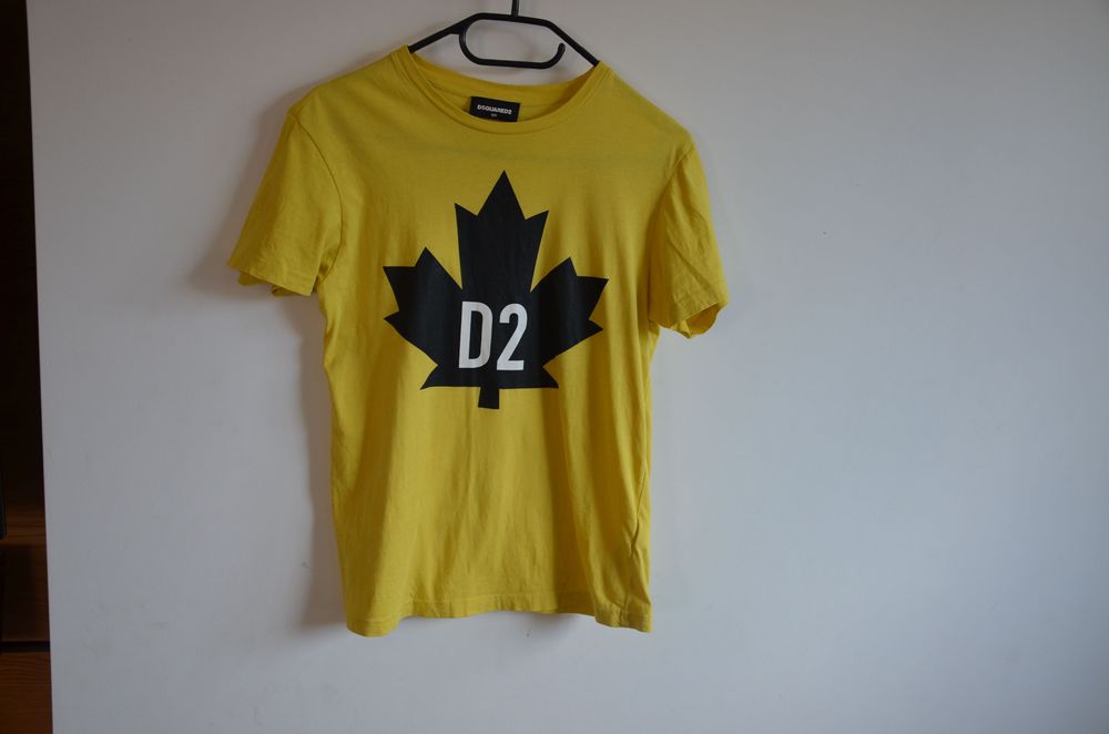 DSQUARED2 t-shirt 12 lat  żółta
