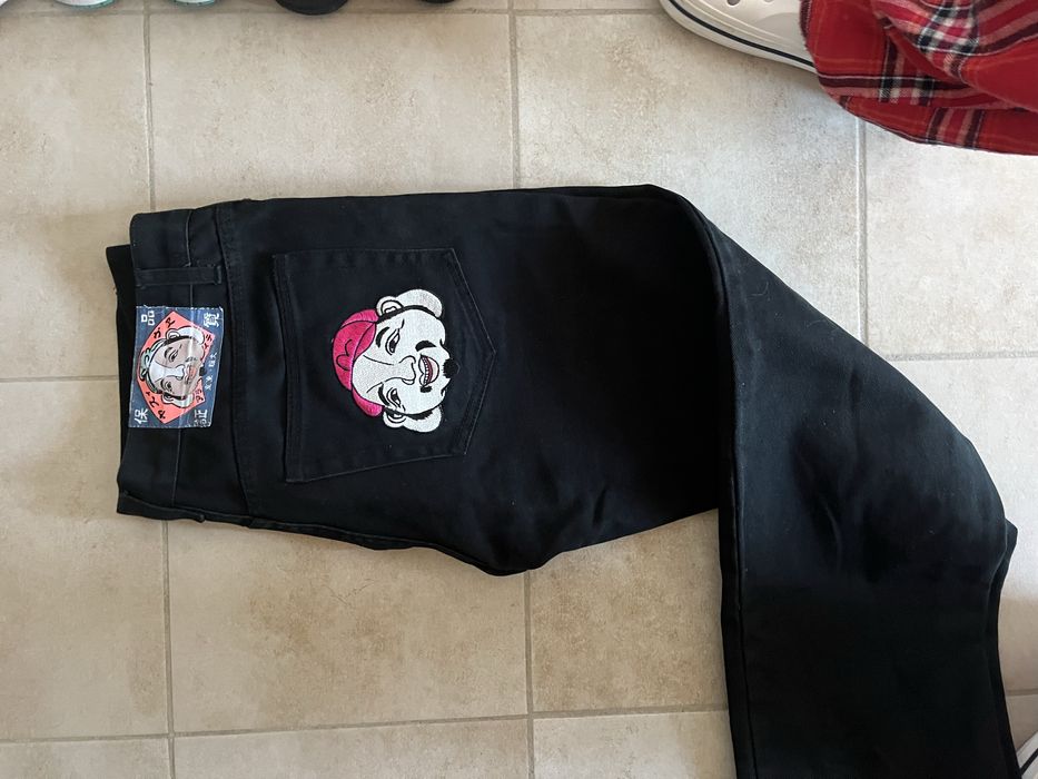 брюки evisu идеал
