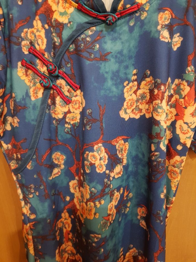 Sukienka styl chiński