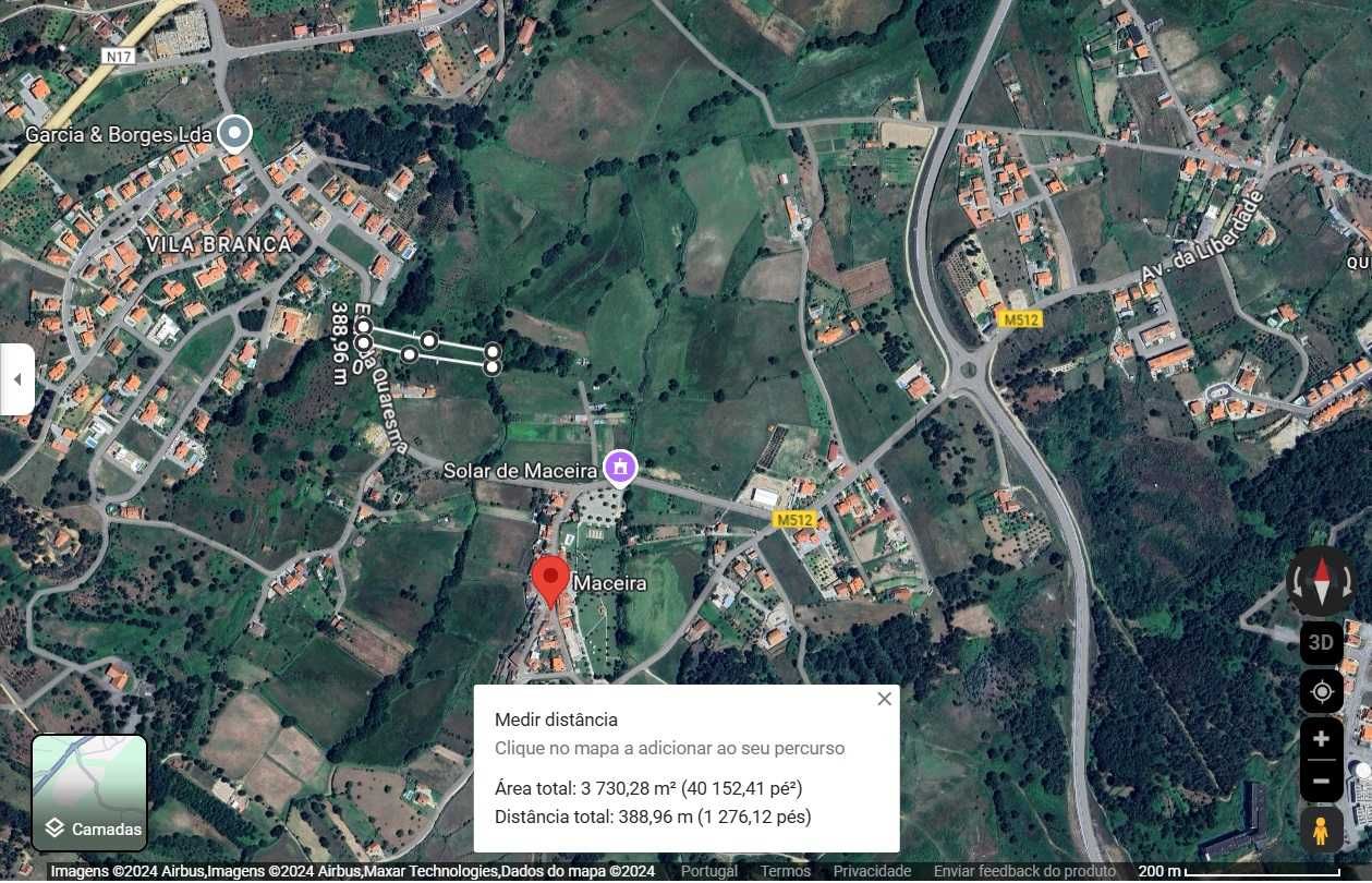 Terreno urbano junto à Vila Branca, Seia