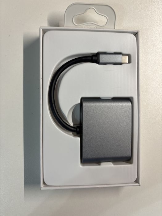 USB-концентратор XO HUB001 4 in 1 HDMI/VGA/USB3.0/PD