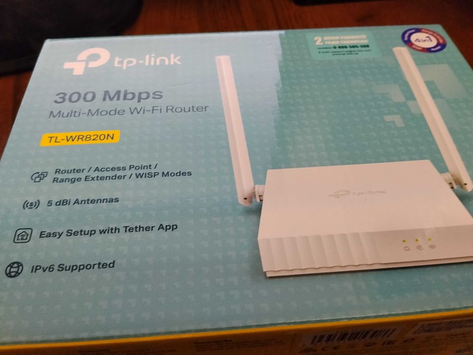 Wi-fi Роутер tp-link TL-WR820N 300 MBPS (Маршрутизатор)