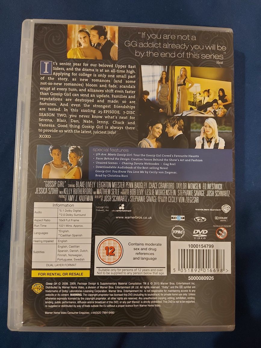 "Plotkara" sezon 2 dvd