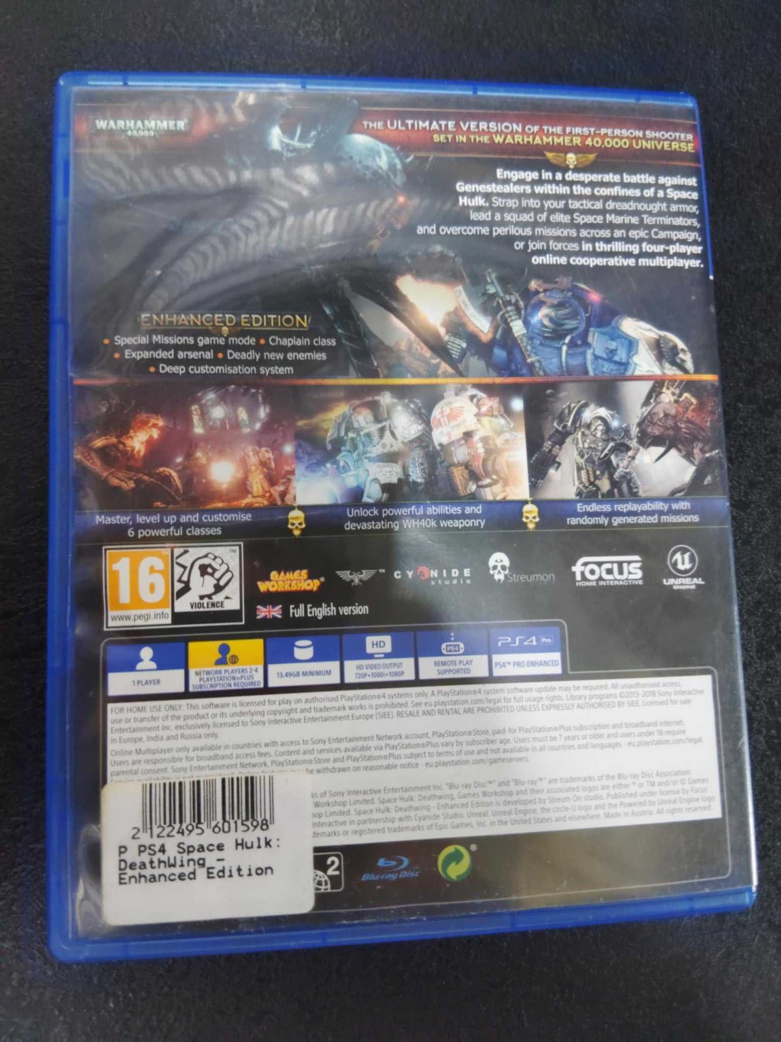 Space Hulk: Deathwing: Enhanced Edition PS4