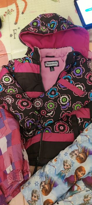 Зимова тепла куртка на 4 роки, 104-110 см