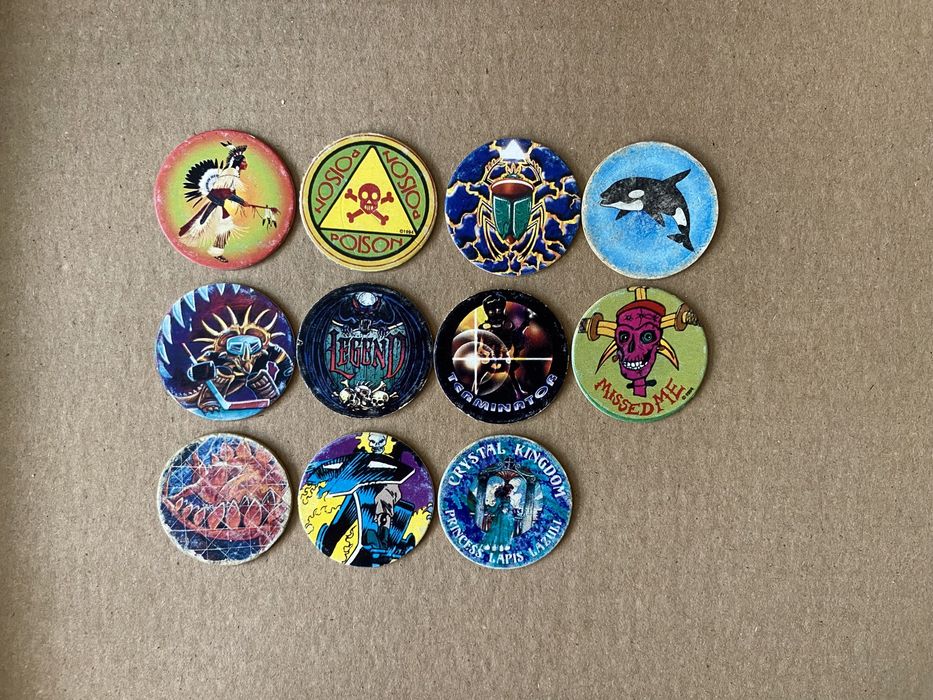 American Caps - tazo, tazos, żetony, lata 90