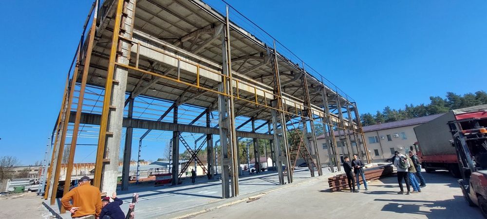 Монтаж металоконструкцій