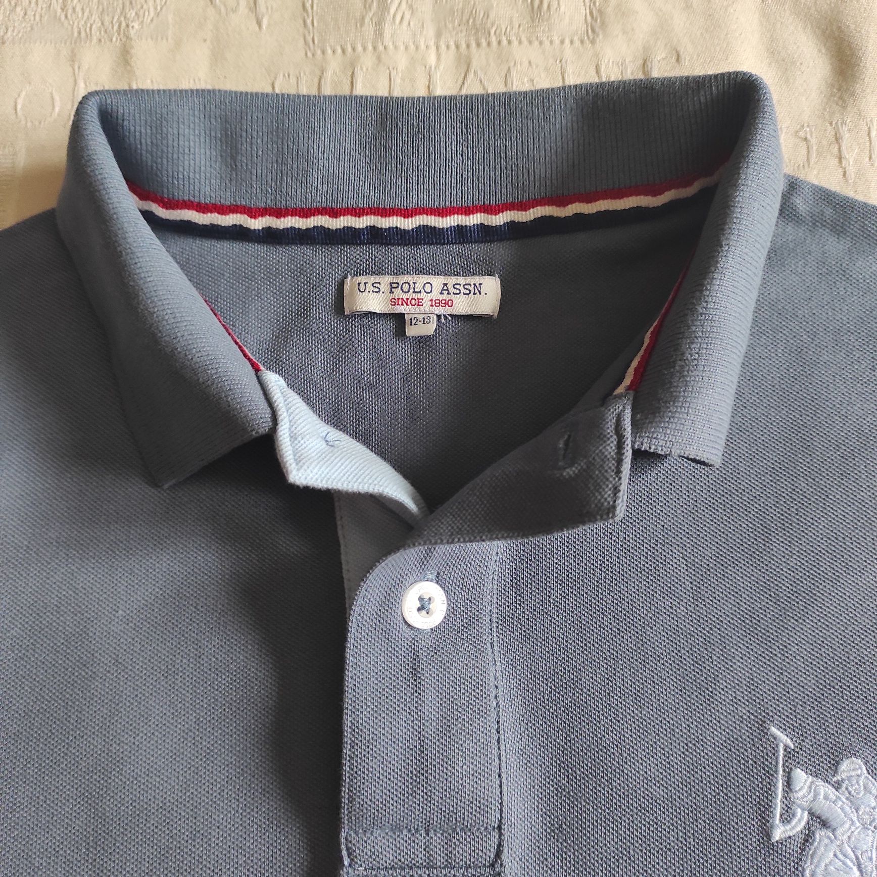 Поло U.S. Polo ASSN 12-13 лет оригинал футболка р. 152-158