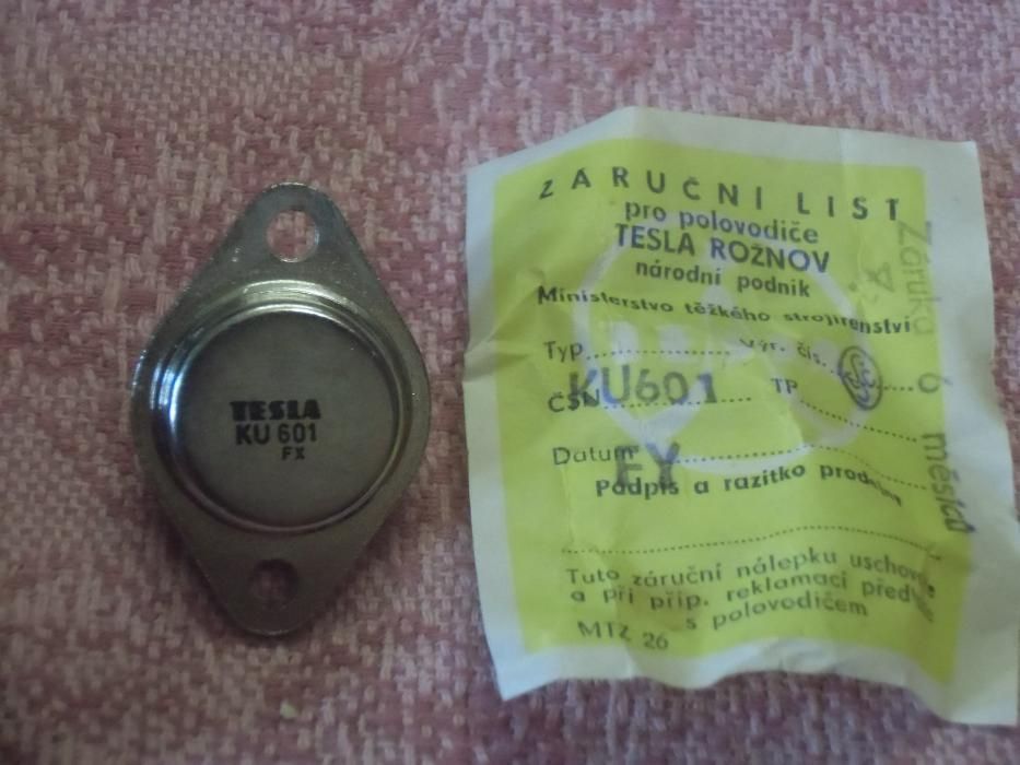 Продам Транзисторы Tesla KU601.Чехословакия.