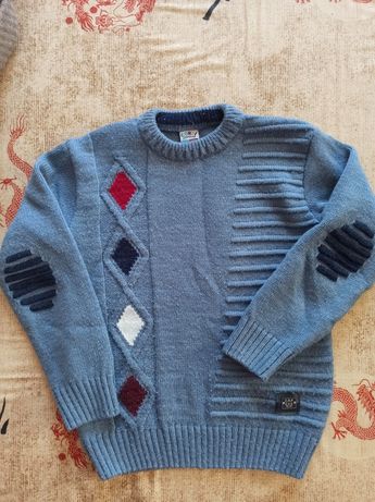Теплый мягкий свитер для мальчика ~ 8-9 лет