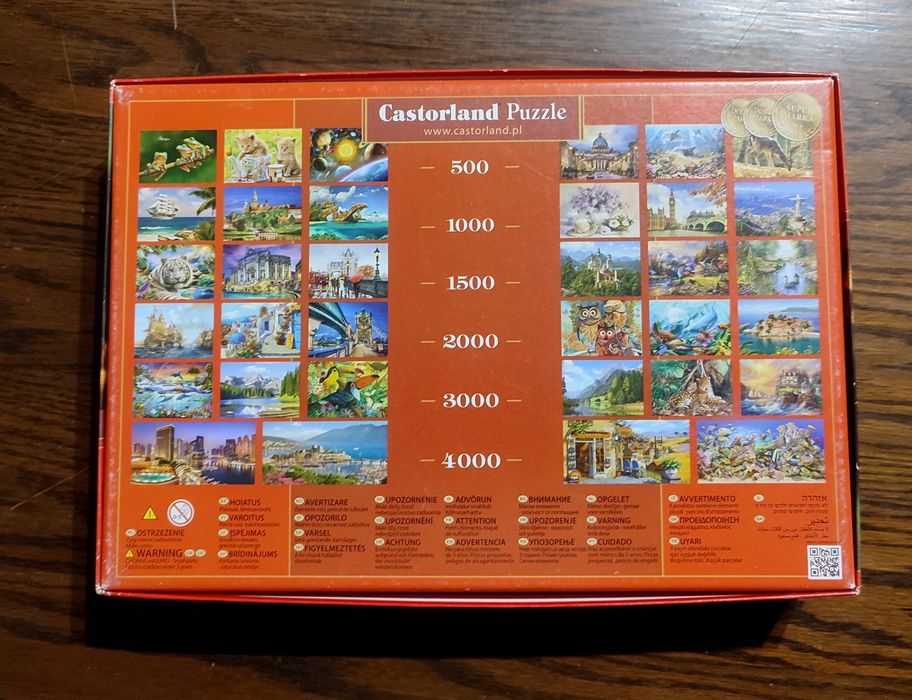 Puzzle Castorland 500 el. Cherished - Tygrys z młodym B-52448 (-1)