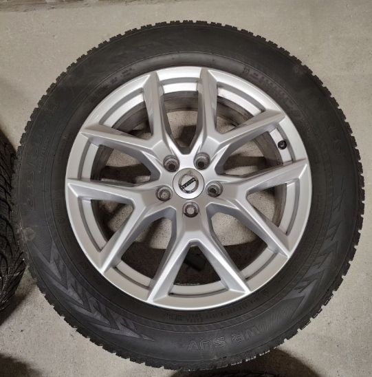 Koła 18 felgi volvo XC60 5x108 opony zimowe Nokian 4x 235/60r18
