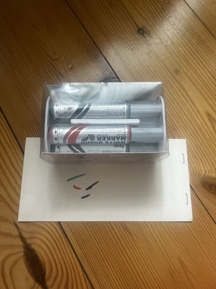 Pentel zestaw flamastrow