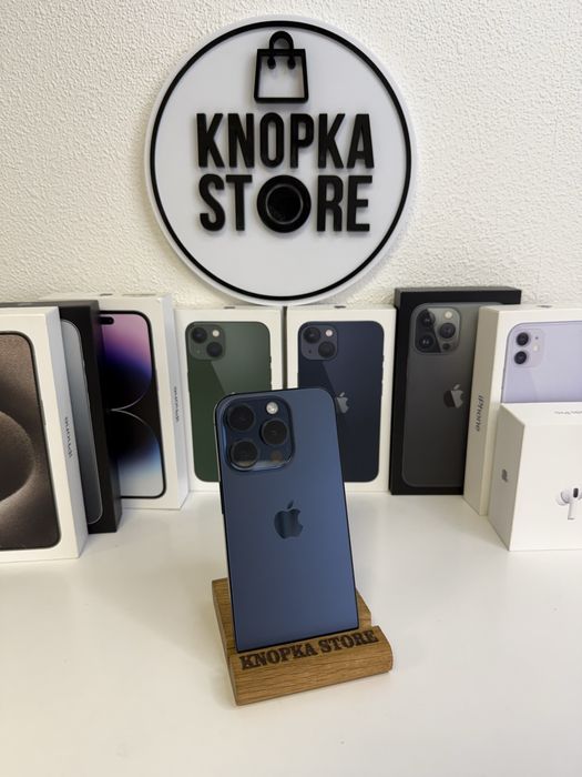 iPhone 15 Pro 128 Gb Blue Neverlock Гарантія Обмін 73851