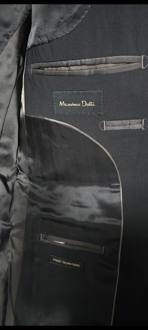Fato preto Massimo Dutti