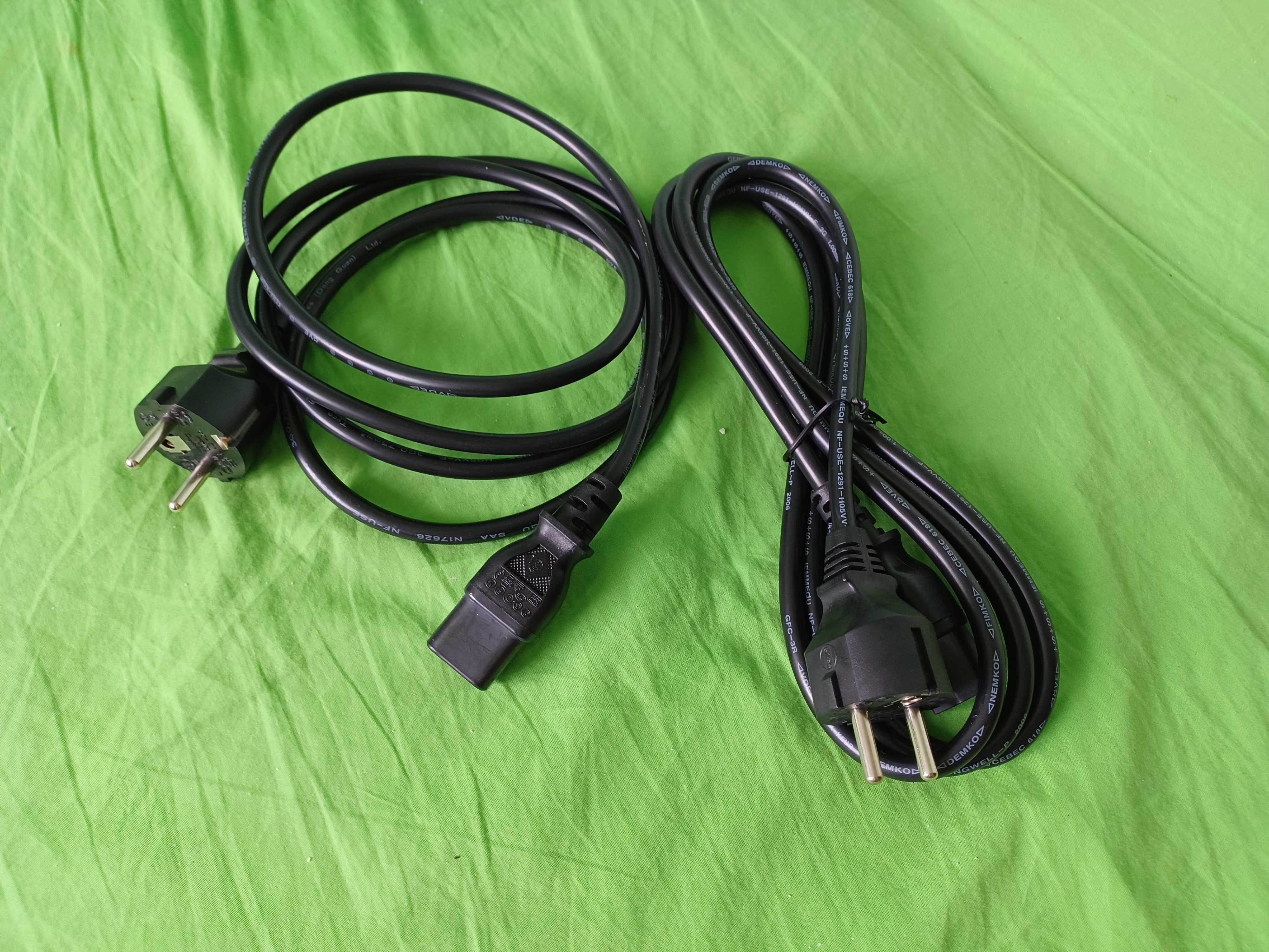 Kabel zasilający do drukarek, monitorów, komputerów, telewizora