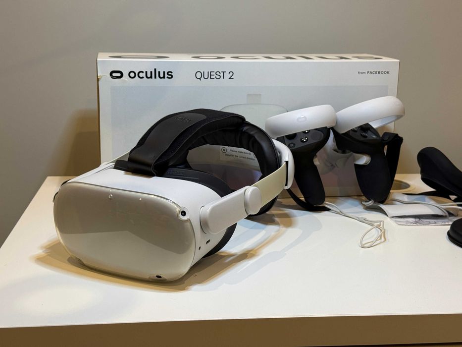 Oculus Meta Quest 2 128GB. Окуляри віртуальної реальності + Аксесуари