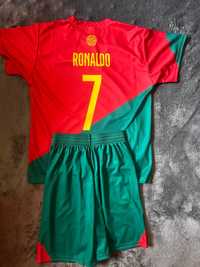 Strój piłkarski Ronaldo Portugalia 128cm