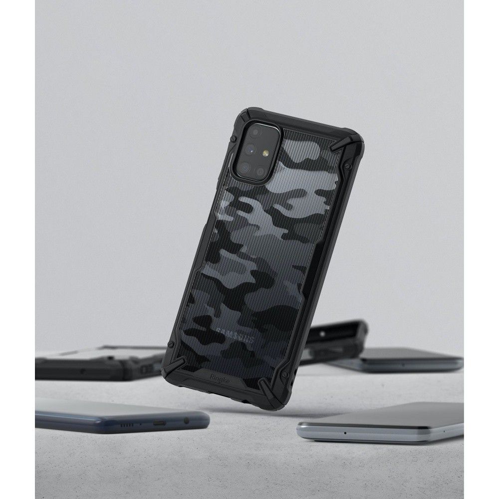 Etui Rearth Ringke do Samsung Galaxy M31s M317 Fusion-X Camo Moro