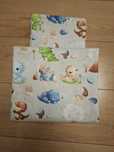 Komplet pościeli bawełnianej 160x200 I 1x70x80 dinusie