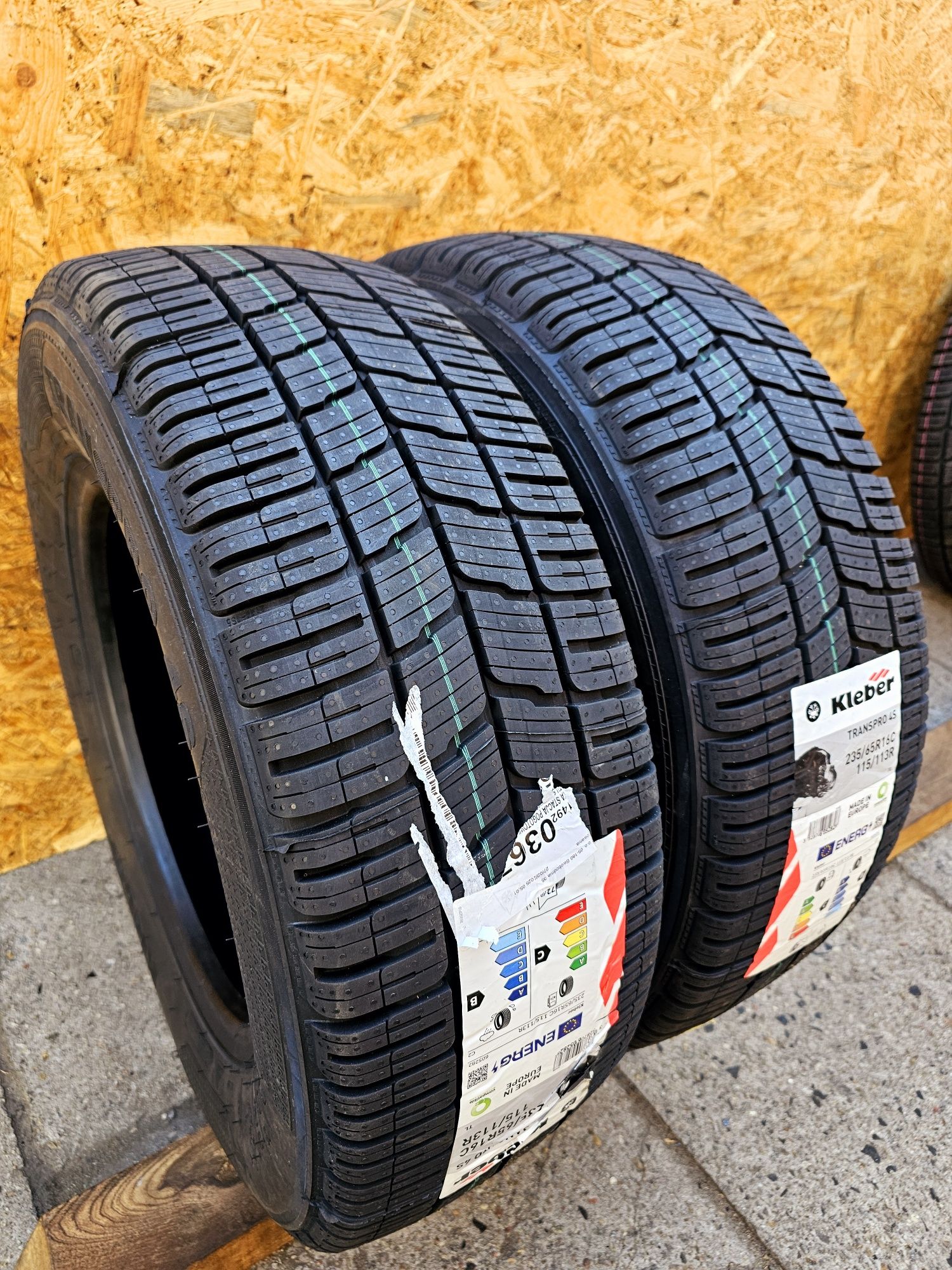 Nowe!!  235/65 r16C Kleber Transpro 4S. Całoroczne. 2025rok!!