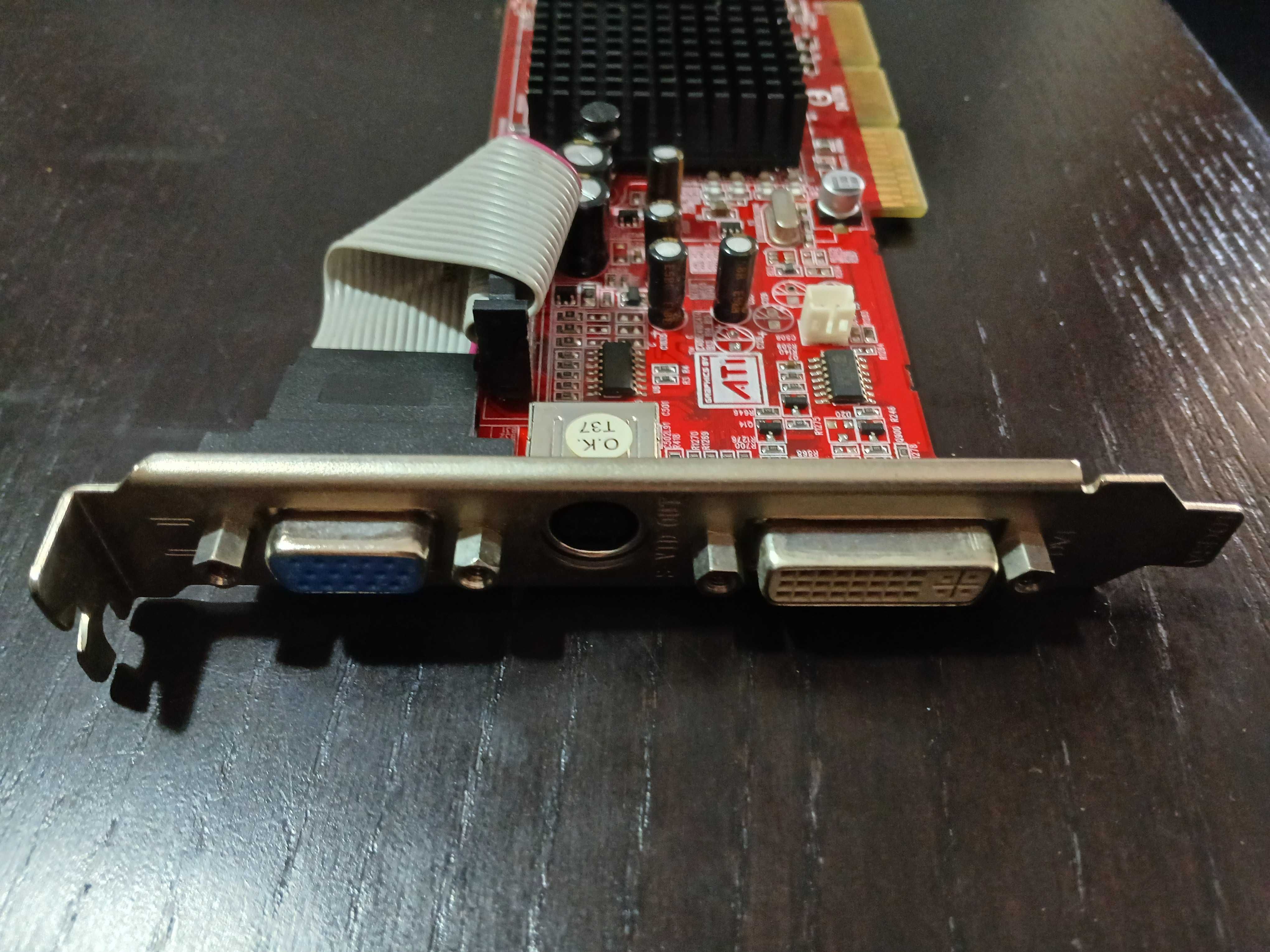 Placa gráfica 2005 Asus Gecube 128mb ATI R250LP (Vintage)