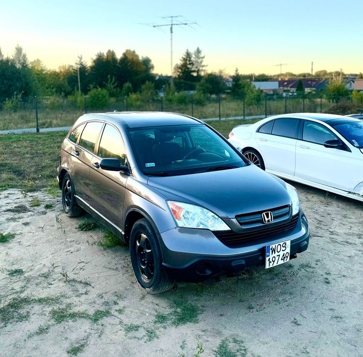 Honda CR-V CR-V 2009 2.4 B + GAZ Bardzo ładna Delikatnie uszkodzona Automat