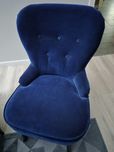 Fotel Ikea granat, plusz