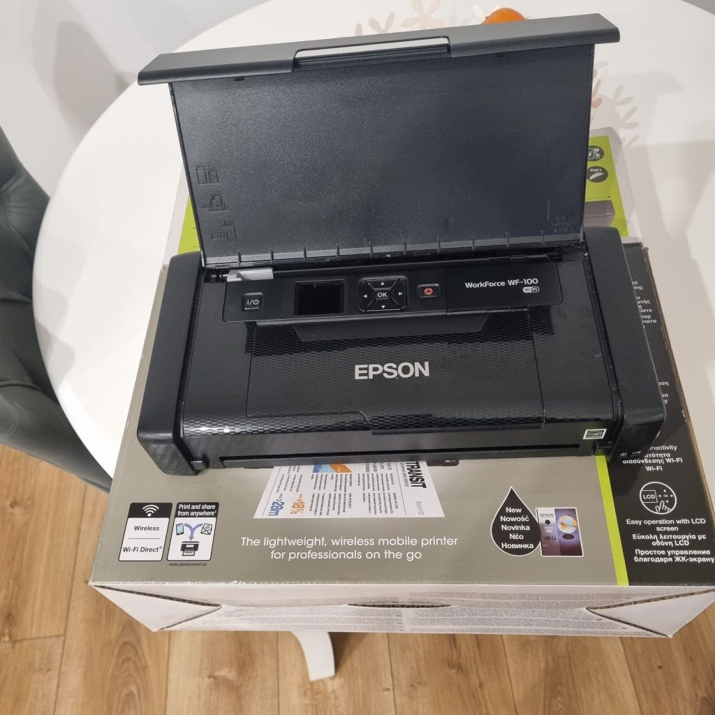 Drukarka bezprzewodowa EPSON WorkForce WF-100W