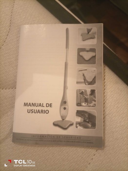 BAIXA DE PREÇO!Novo em caixa e embalado Steam cleaner mopa a vapor