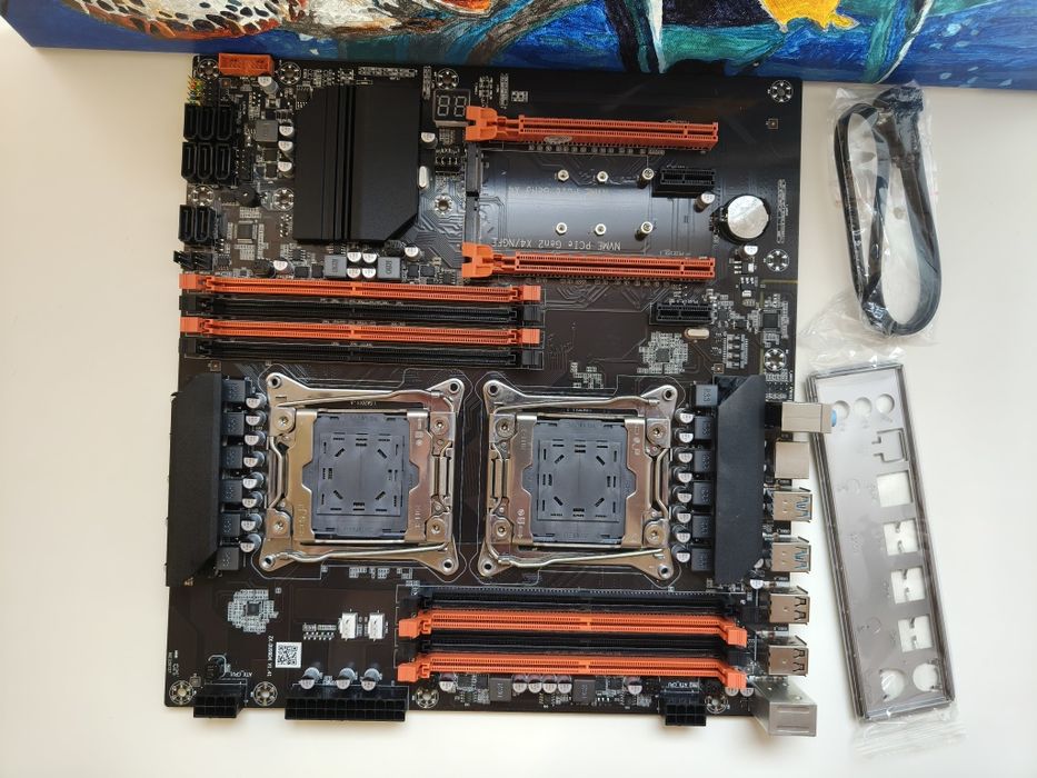 Материнська плата х99 dual lga2011/ddr4