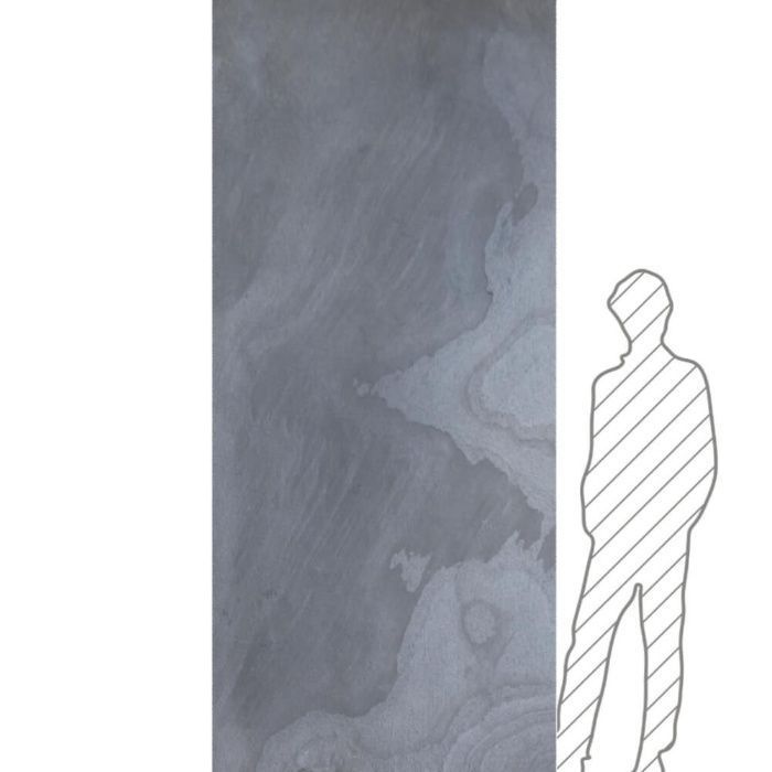 Fornir Kamienny Łupek London tapeta 305x122x0,2  122x61 kamień w rolce