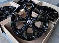 Alufelgi 17 5x100 Skoda Kamiq Scala Rapid Fabia Octavia Czarne ! 304#