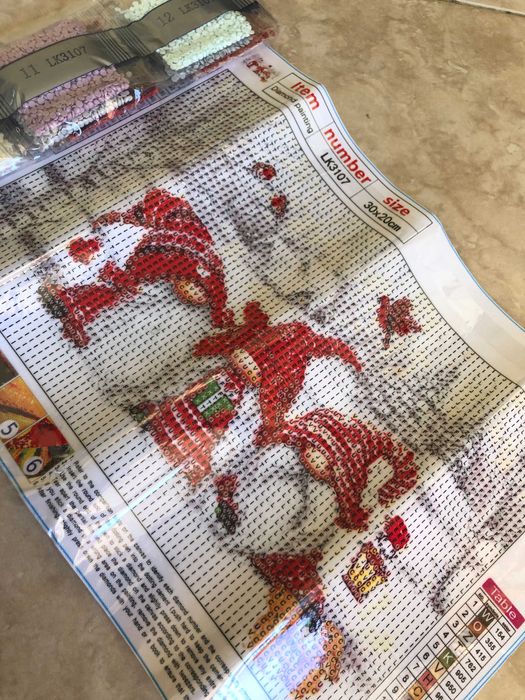 Kit diamond painting novo