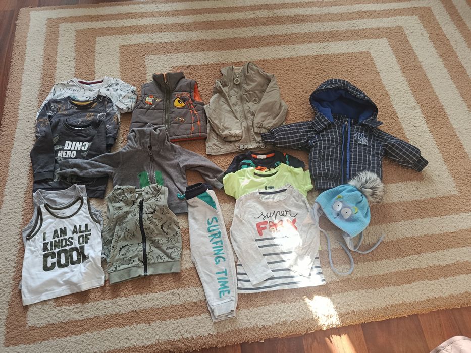 Paka ubrań dla chłopca