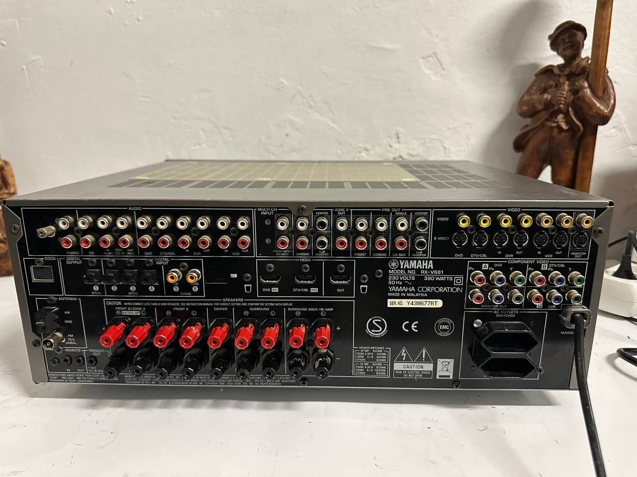 Amplituner Yamaha RX-V 661, 140 Wat! HDMI , DTS