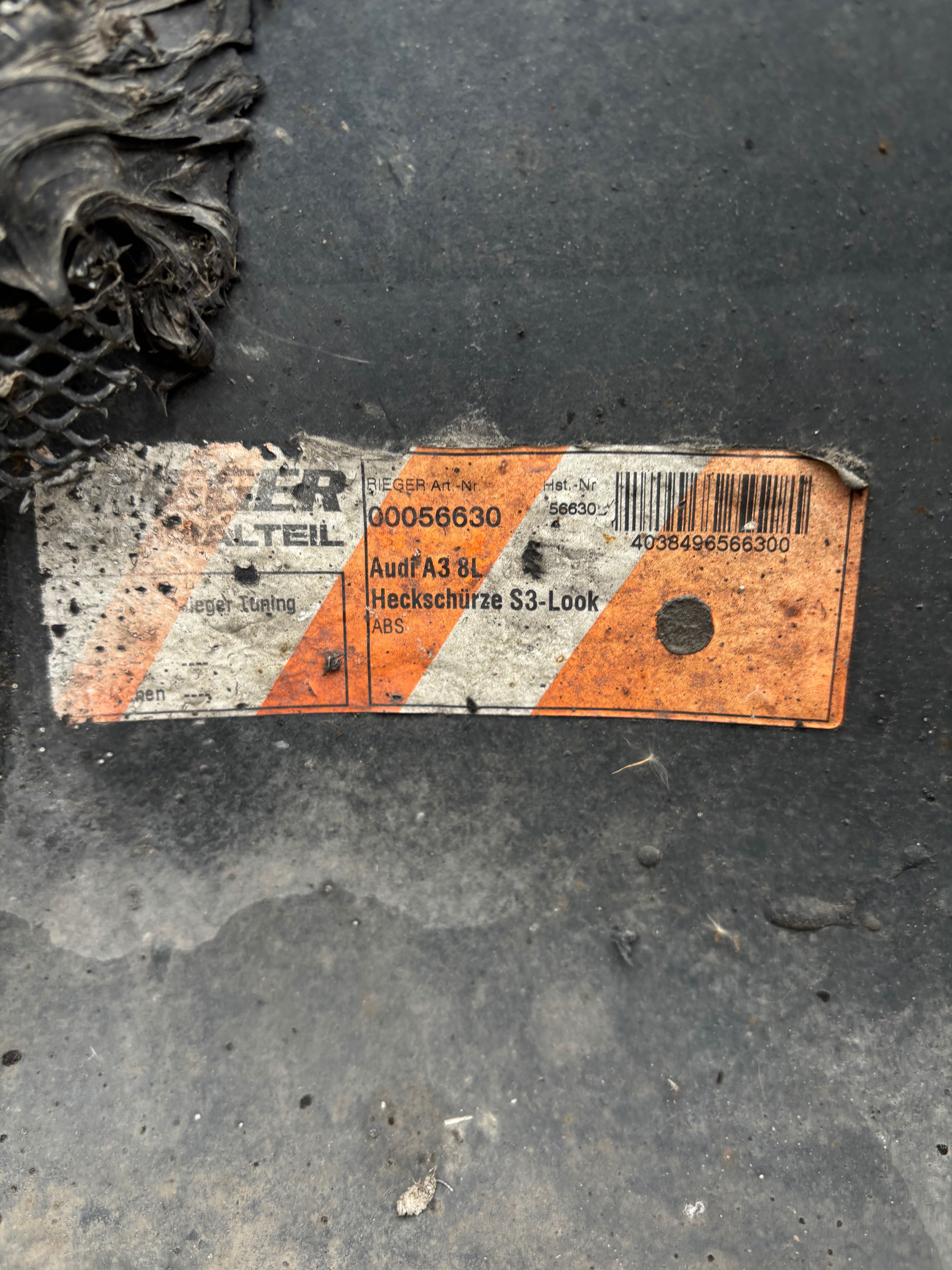 Zderzak Audi a3 8l S3 RIEGER