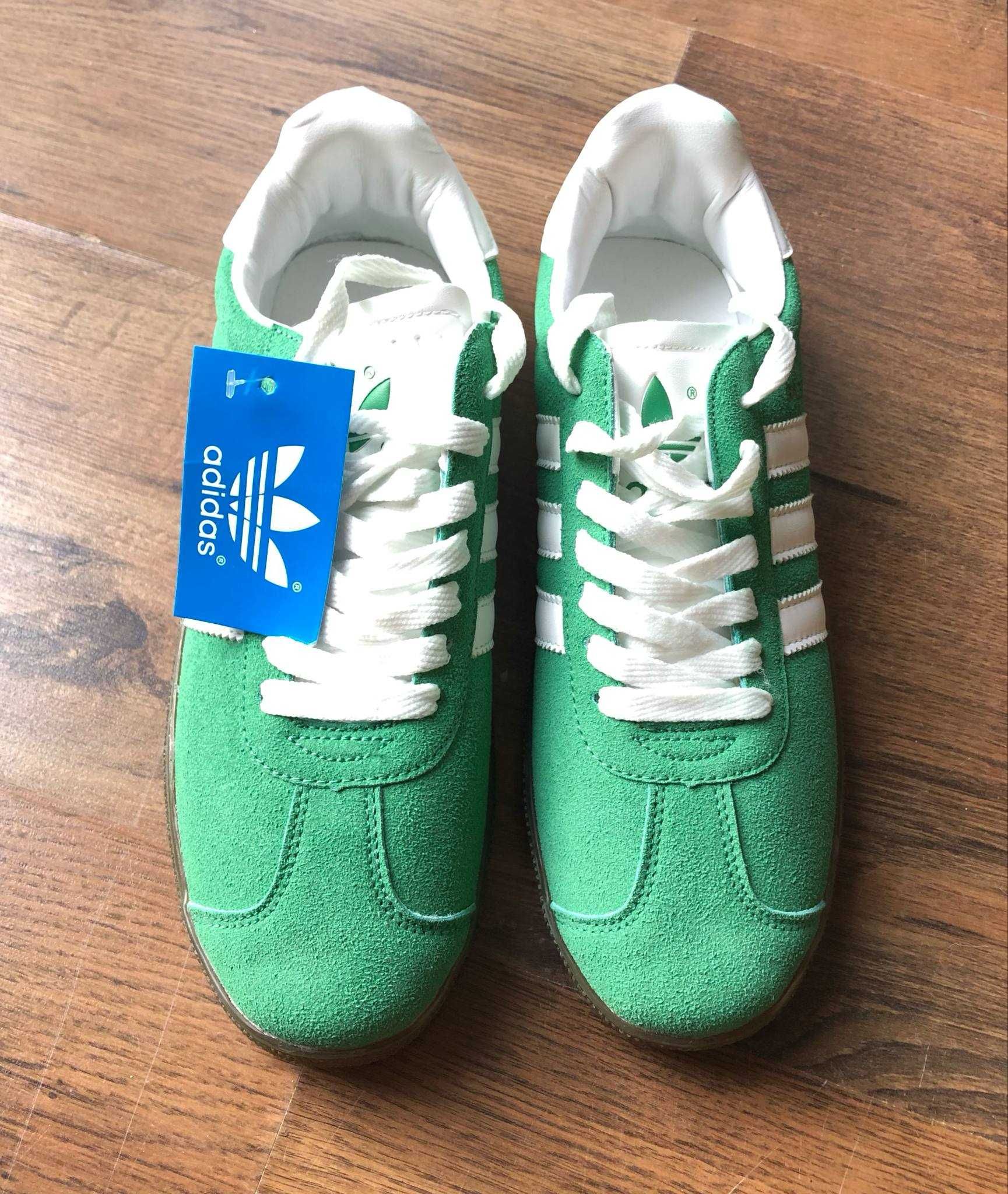Adidas Sneakersy Gazelle Zielony męskie rozmiar 44