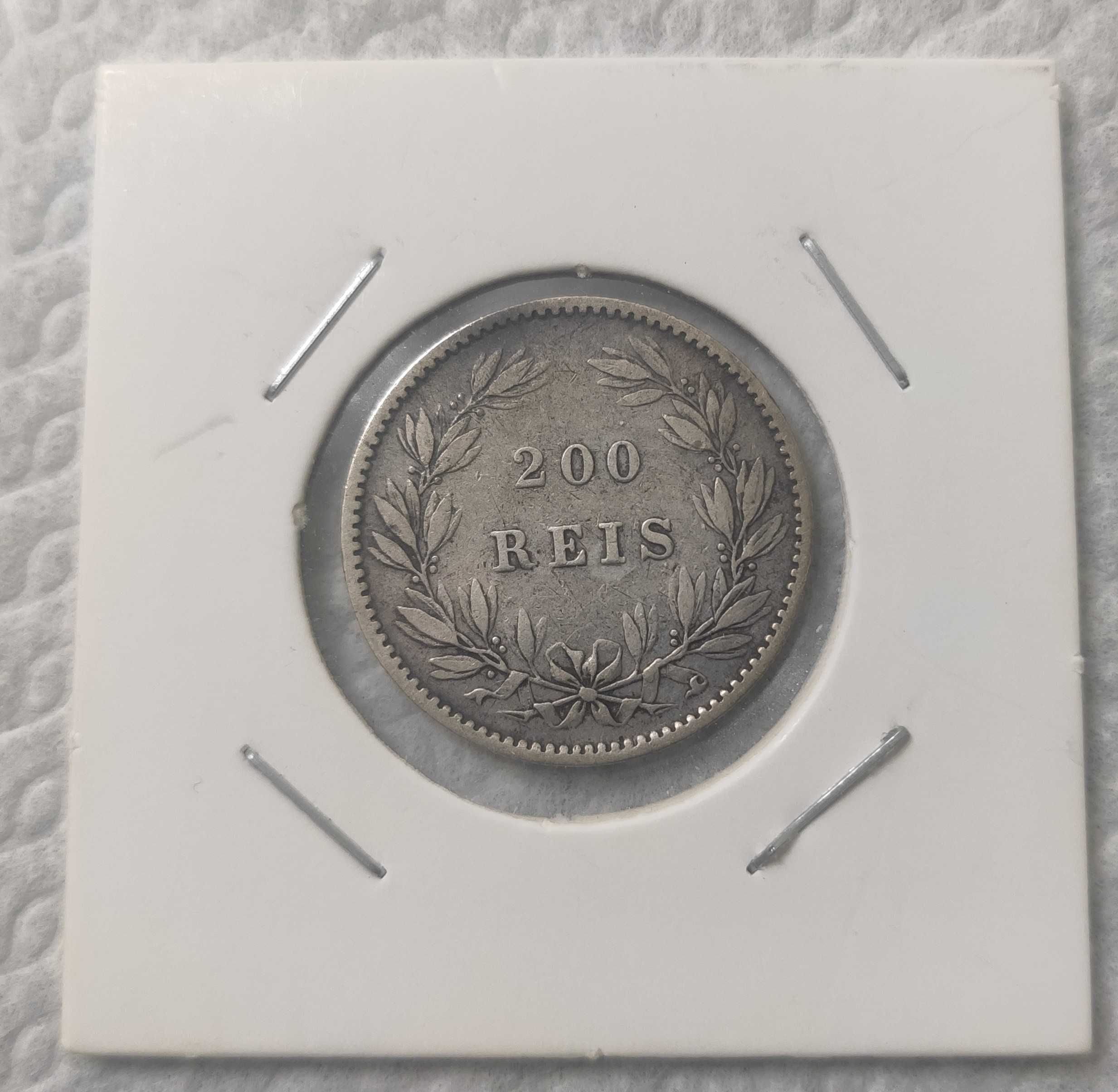 Moeda de 200 Réis 1887