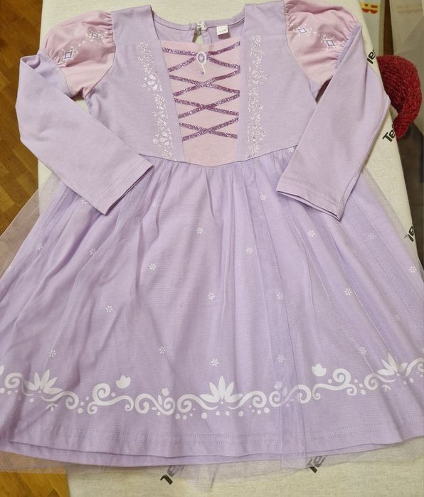 Святкова новорічна сукня Ельзи 3-4 роки, 104-110 см