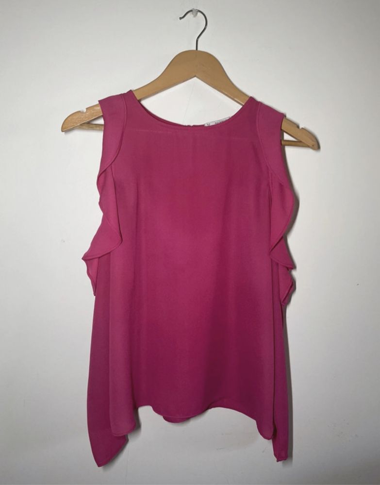 Blusa cor de rosa / fúcsia